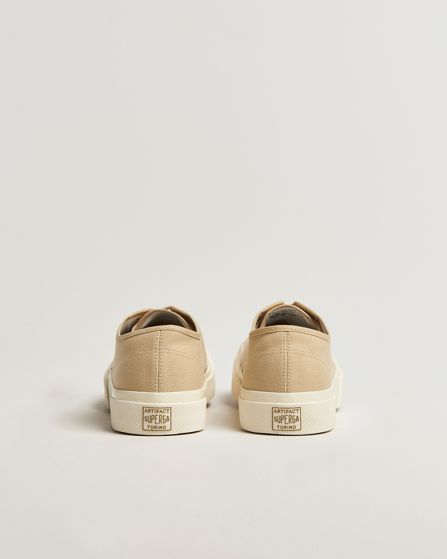 Heren | Sneakers | Superga | 2432 Works Low Cut Canvas Beige