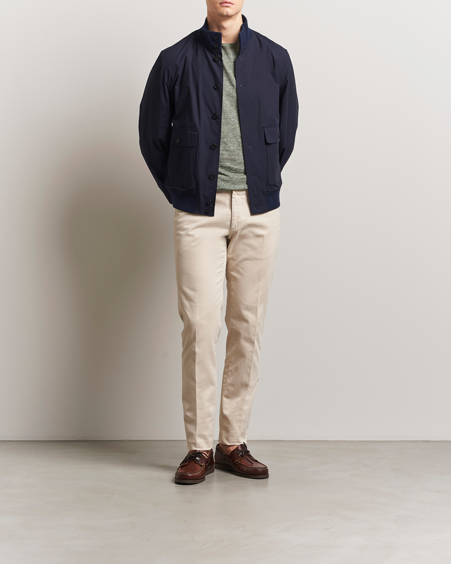 Heren | Jassen | Valstar | Valstarino Lightweight Cotton Jacket Navy