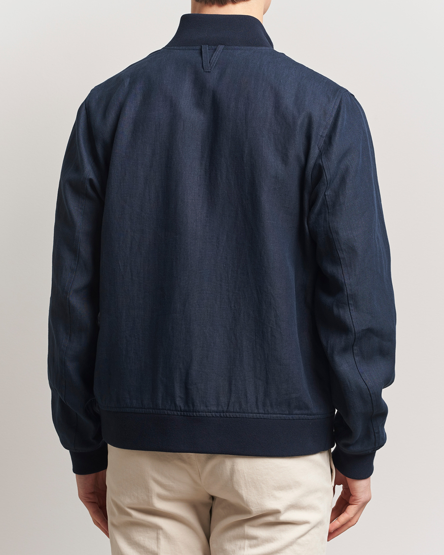 Heren | Jassen | Valstar | Valstarino Linen Jacket Navy