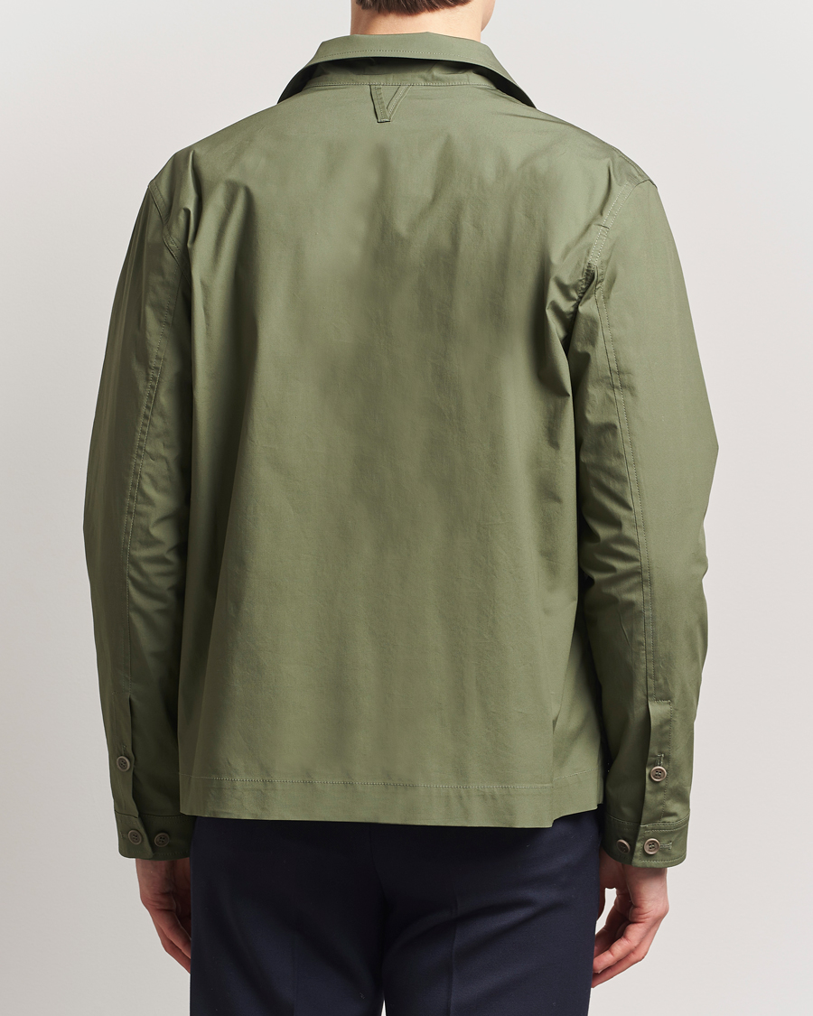 Heren | Jassen | Valstar | Cotton Poplin Shirt Jacket Green