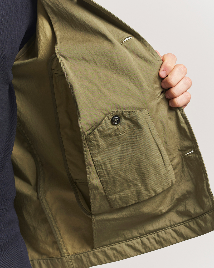 Heren | Jassen | Valstar | Garment Dyed Cotton Jacket Military Green