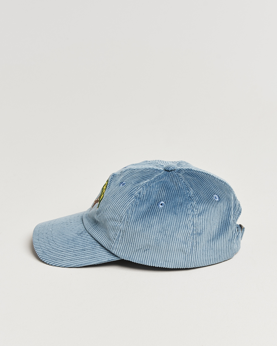 Heren | Hoeden en petten | Drake's | Drake´s Tree Baseball Cap Cornflower Blue