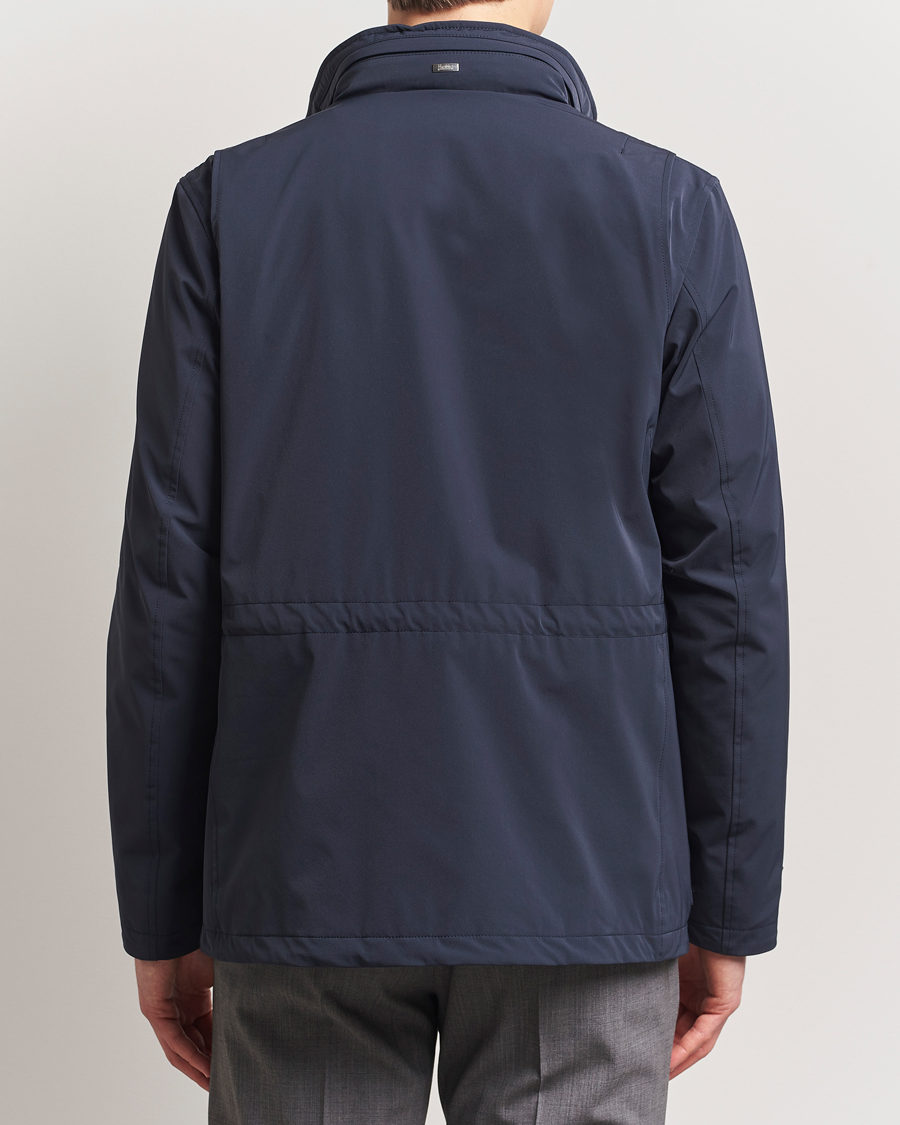 Heren | Jassen | Herno | Soft Nylon Field Jacket Navy
