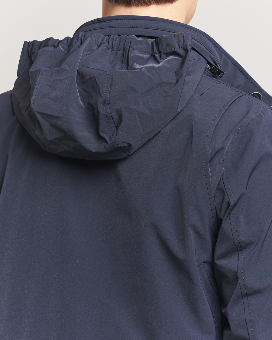 Heren | Jassen | Herno | Soft Nylon Field Jacket Navy