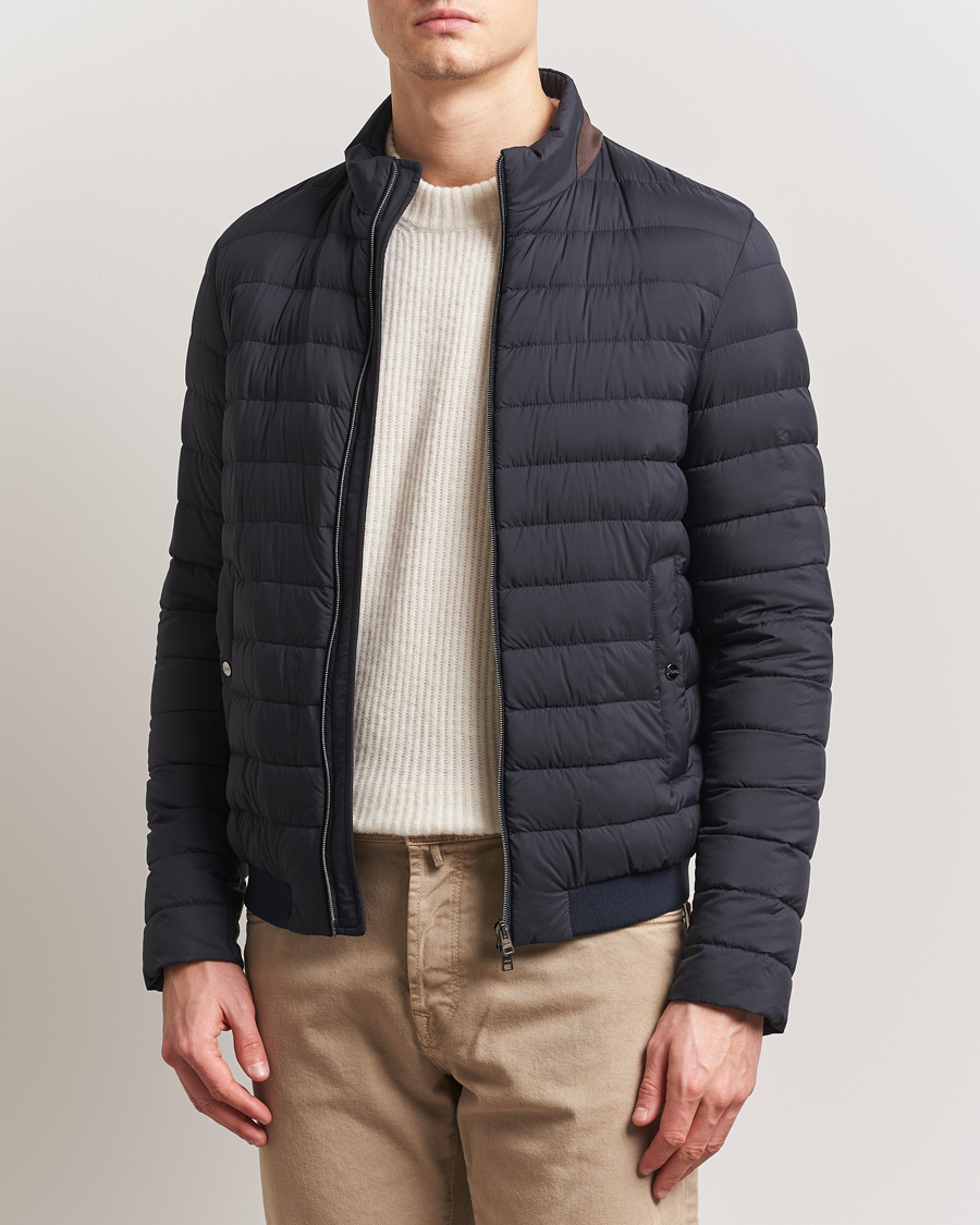 Heren | Jassen | Herno | Nuage Matt Nylon Jacket Navy