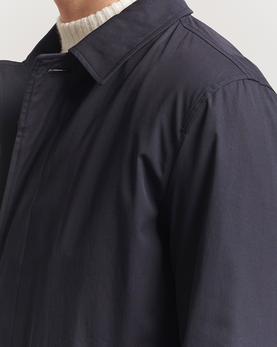 Heren | Jassen | Herno | Cotton Car Coat Navy