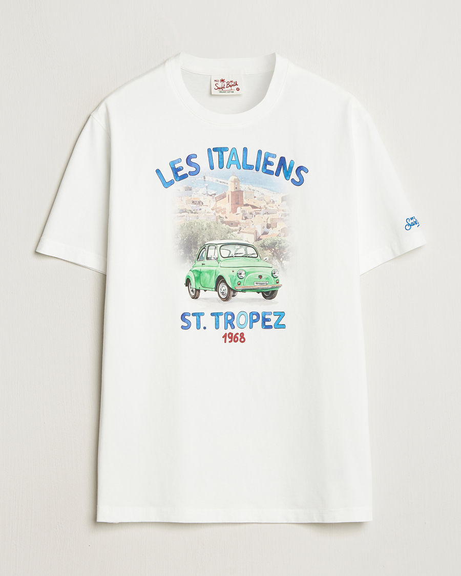 Heren | T-shirts | MC2 Saint Barth | Printed Cotton T-Shirt Italiennes