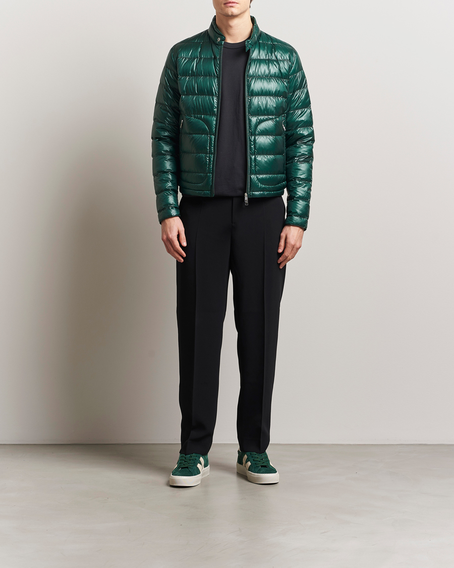 Heren | Jassen | Moncler | Acorus Down Jacket Dark Green