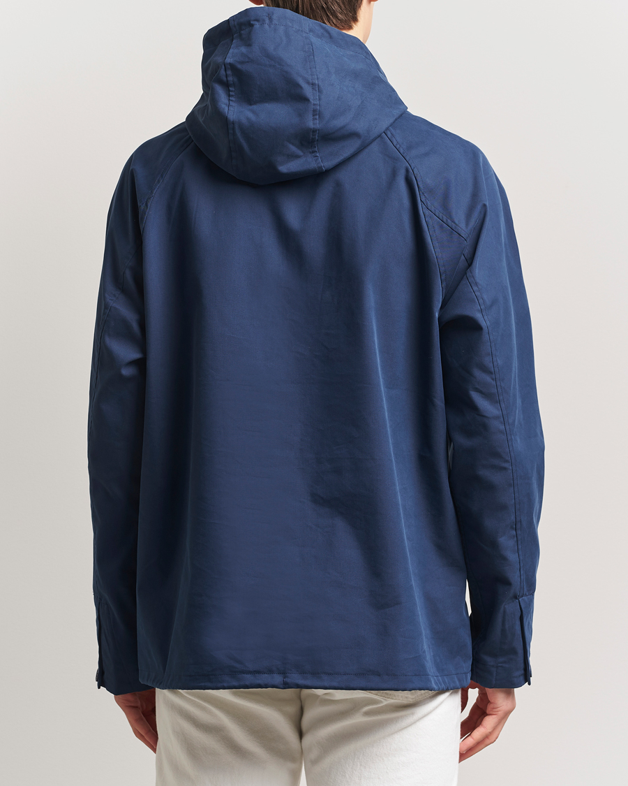 Heren | Jassen | Fred Perry | Smock Hooded Anorak Tennis Blue