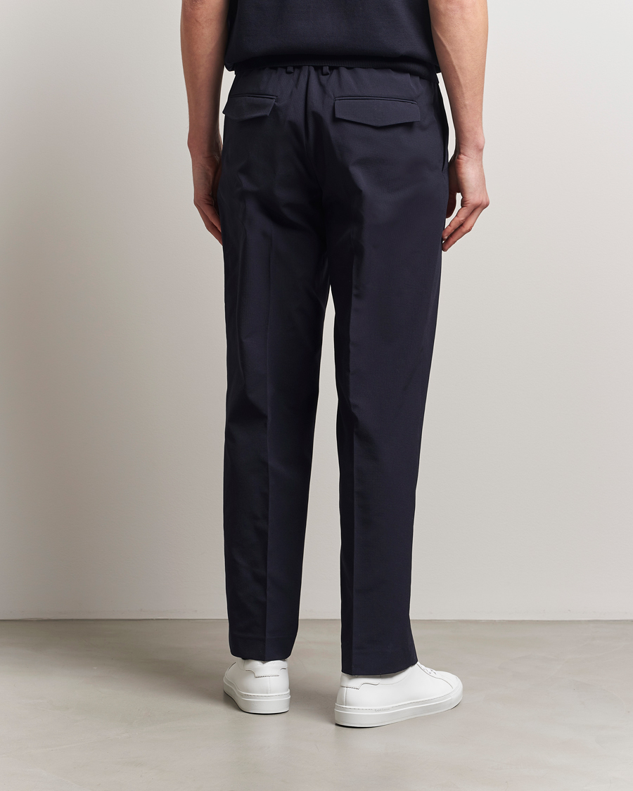 Heren | Broeken | J.Lindeberg | Jun Oxy Tech Stretch Pants Navy