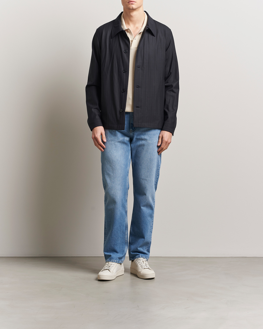 Heren | Jeans | J.Lindeberg | Cody Washed Reg Jeans Light Blue