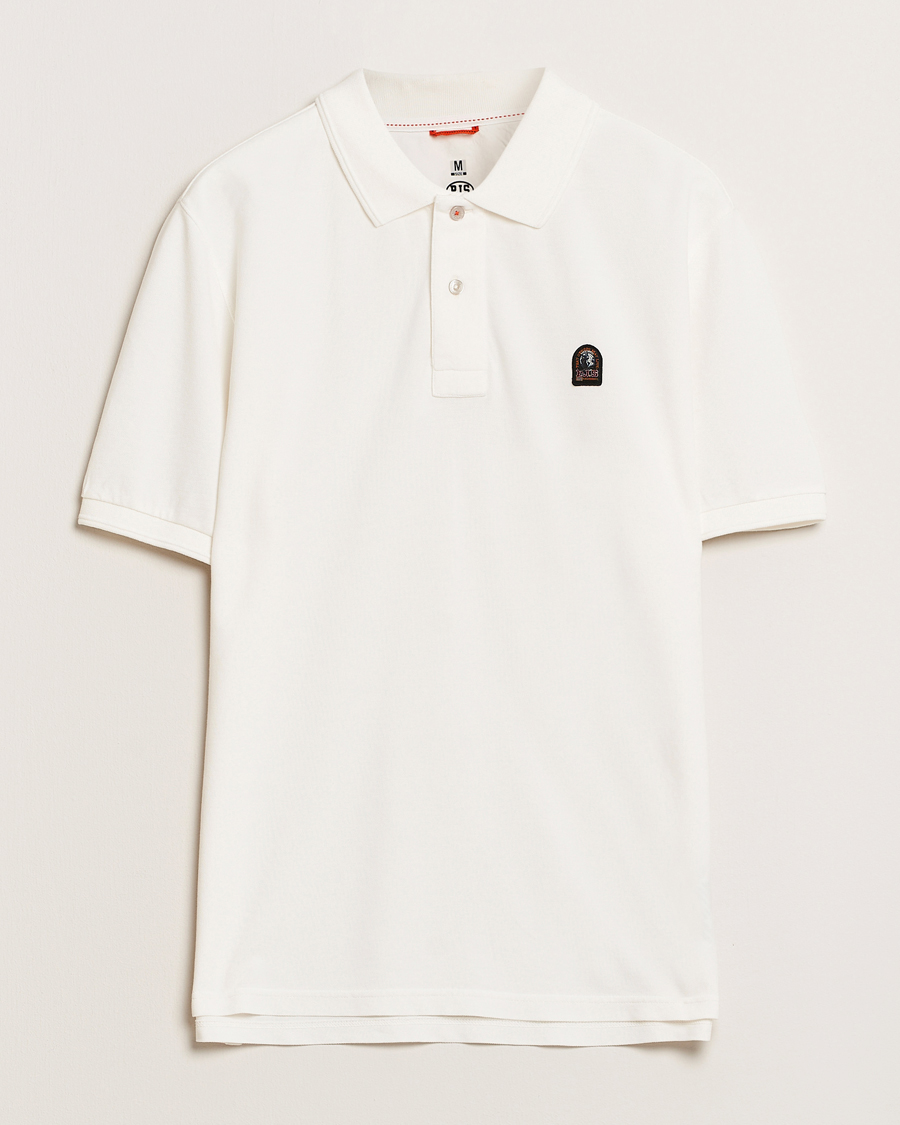Heren | Polo's | Parajumpers | Patch Polo White