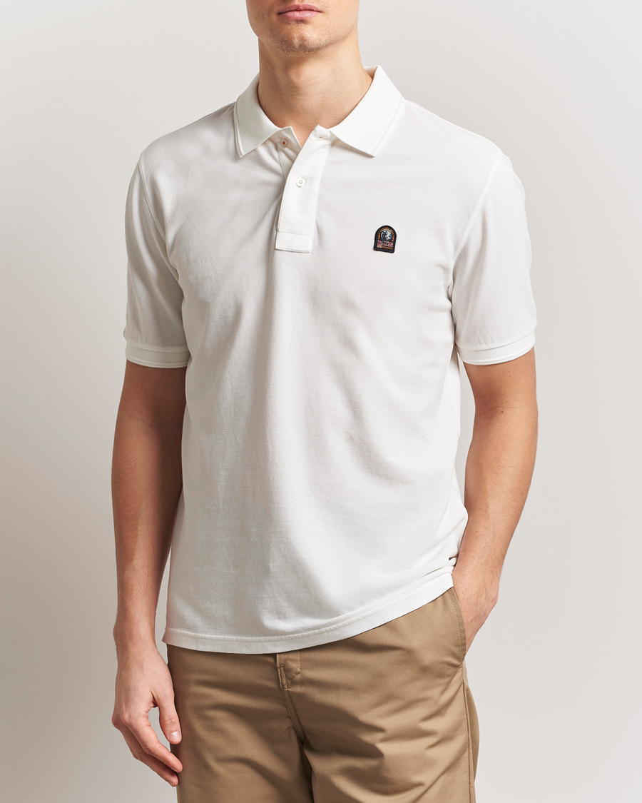 Heren | Polo's | Parajumpers | Patch Polo White