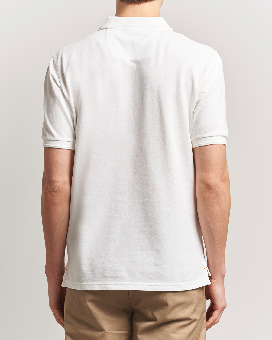 Heren | Polo's | Parajumpers | Patch Polo White