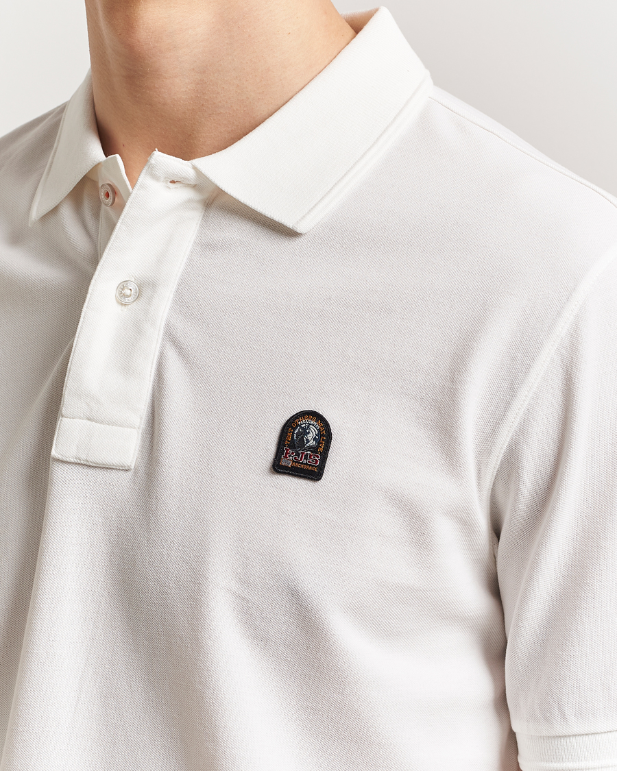 Heren | Polo's | Parajumpers | Patch Polo White