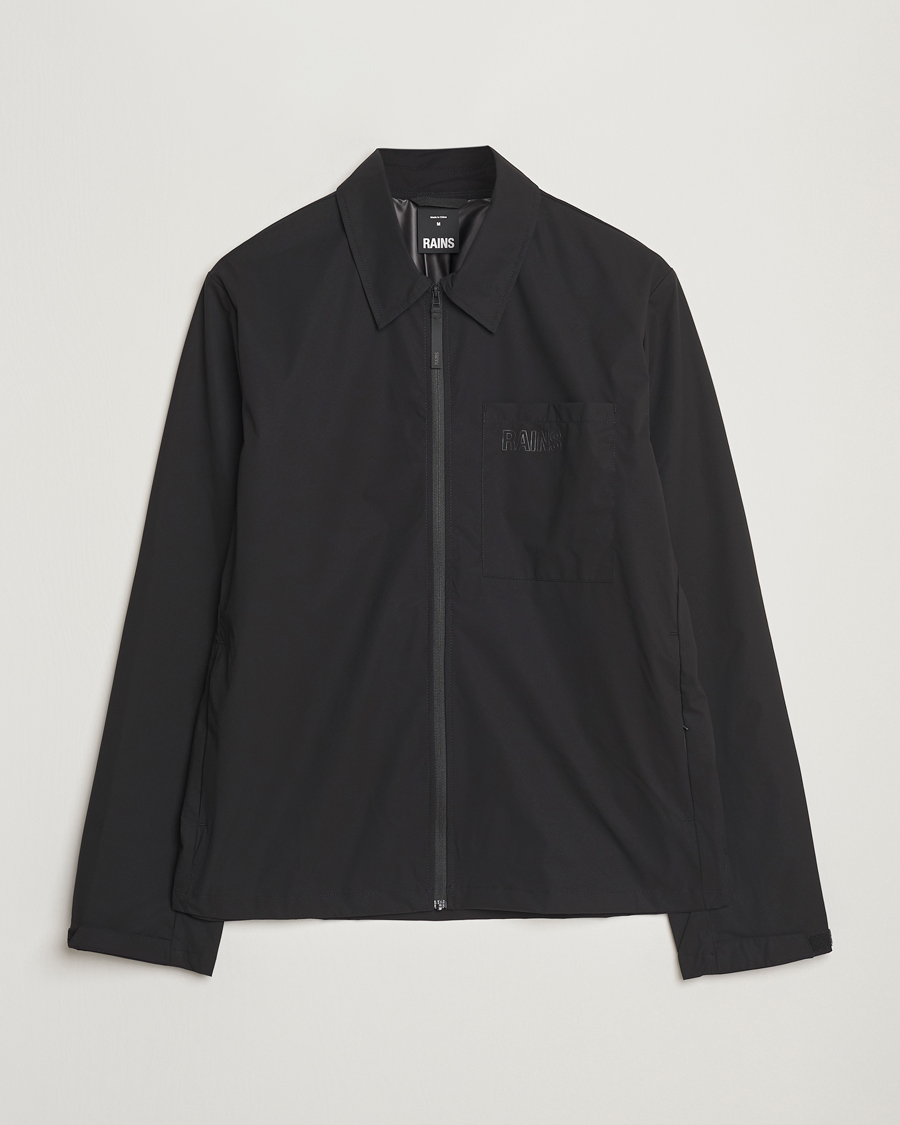 Heren | Overhemden | RAINS | Mito Lightweight Overshirt Black