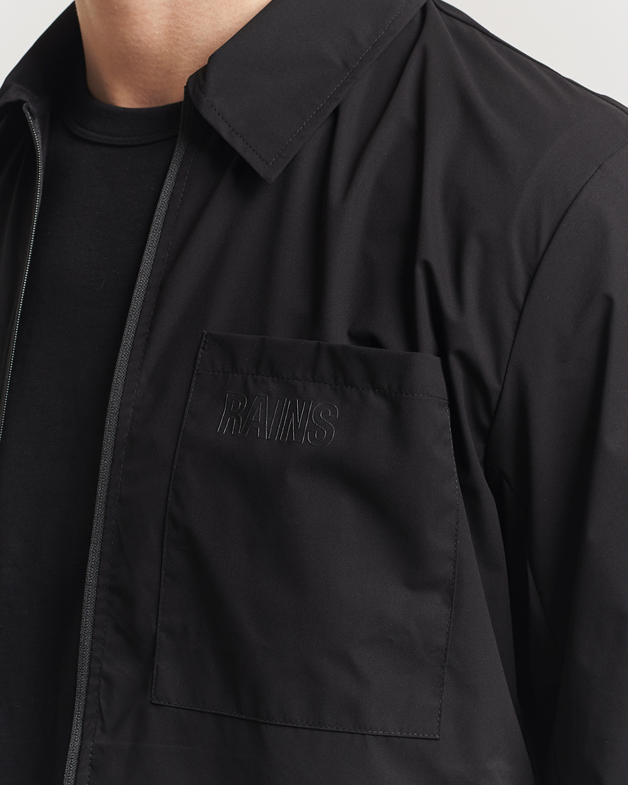 Heren | Overhemden | RAINS | Mito Lightweight Overshirt Black
