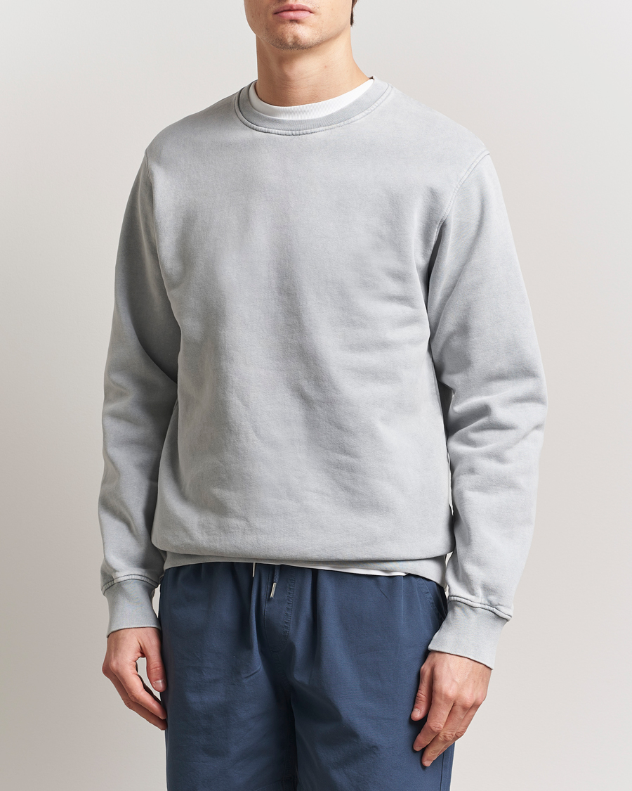 Heren | Truien | Colorful Standard | Classic Organic Crew Neck Sweat Faded Grey