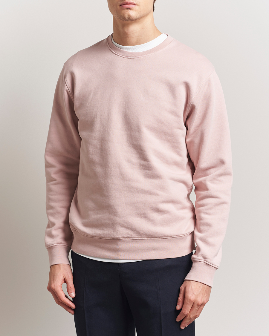 Heren | Truien | Colorful Standard | Classic Organic Crew Neck Sweat Faded Pink