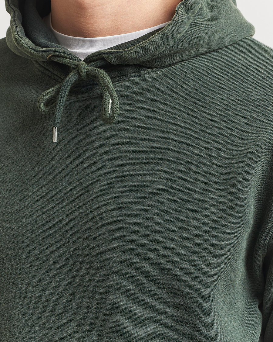 Heren | Truien | Colorful Standard | Classic Organic Hood Midnight Forest