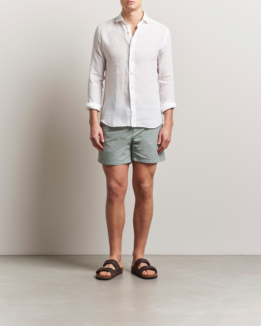 Heren | Zwembroek | Colorful Standard | Classic Organic Swim Shorts Steel Blue