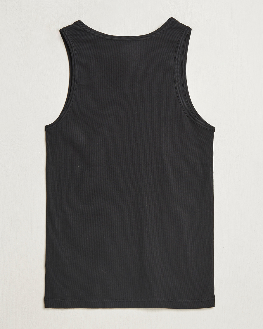 Heren | T-shirts | Colorful Standard | Organic Rib Tank Top Deep Black