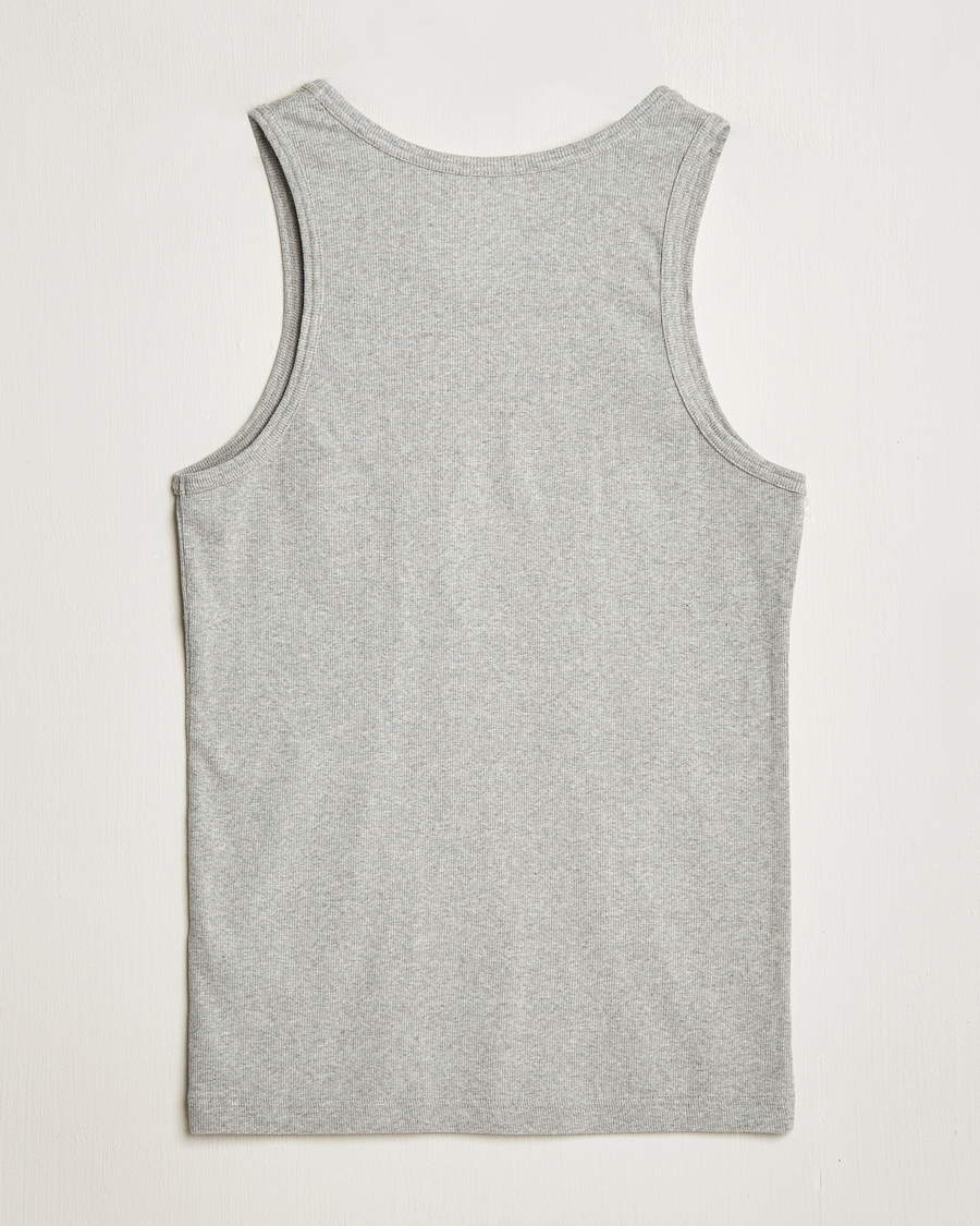Heren | T-shirts | Colorful Standard | Organic Rib Tank Top Heather Grey