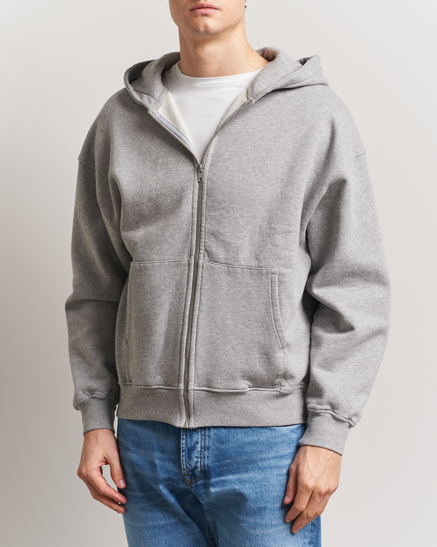 Heren | Truien | Colorful Standard | Classic Organic Full Zip Hoodie Heather Grey