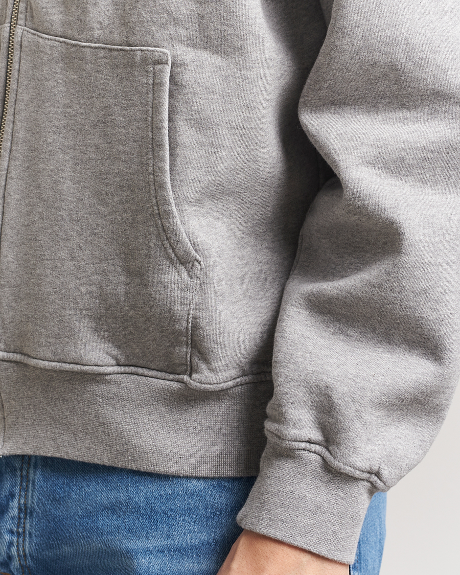 Heren | Truien | Colorful Standard | Organic Full Zip Hoodie Heather Grey