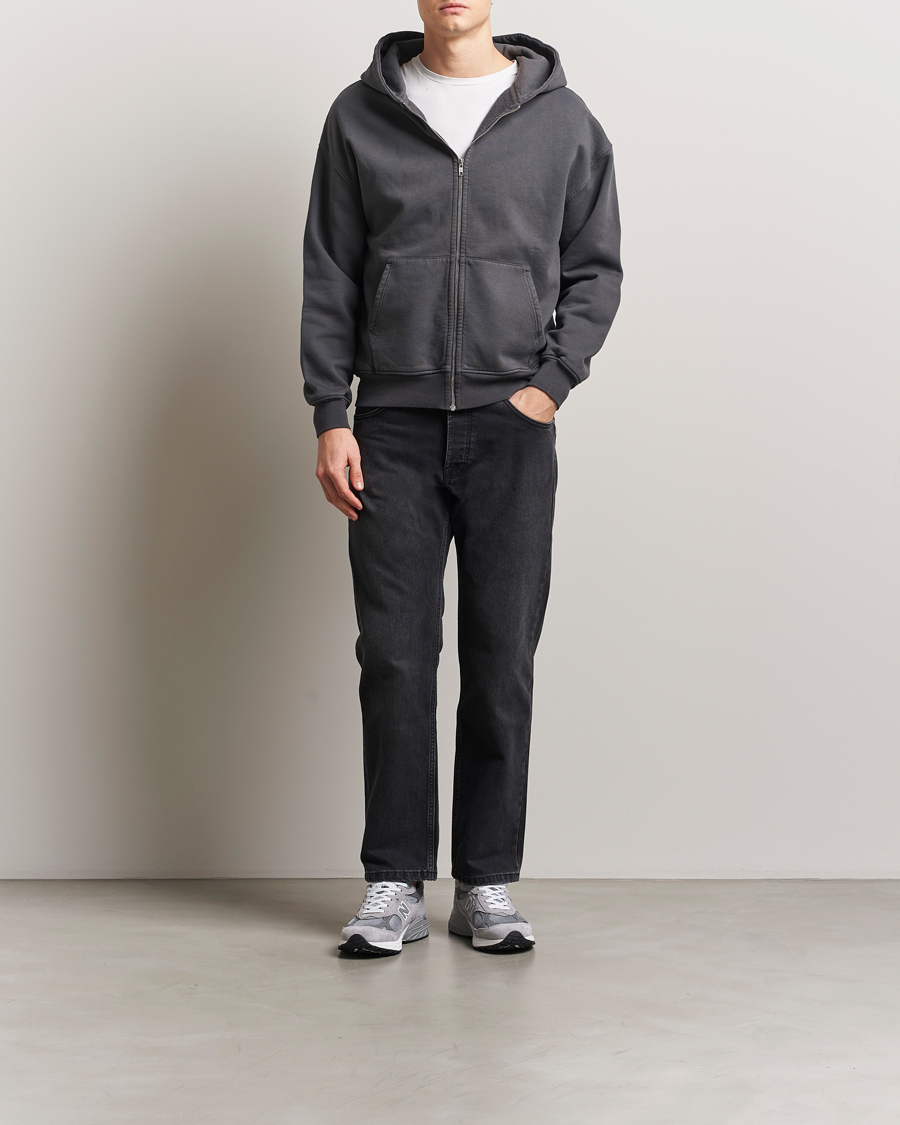 Heren | Truien | Colorful Standard | Classic Organic Full Zip Hoodie Lava Grey