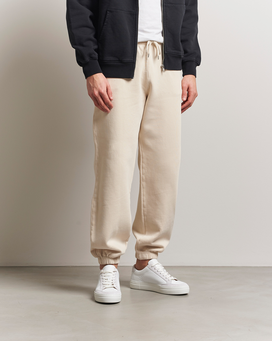 Heren | Broeken | Colorful Standard | Organic Sweatpants 2.0 Ivory White