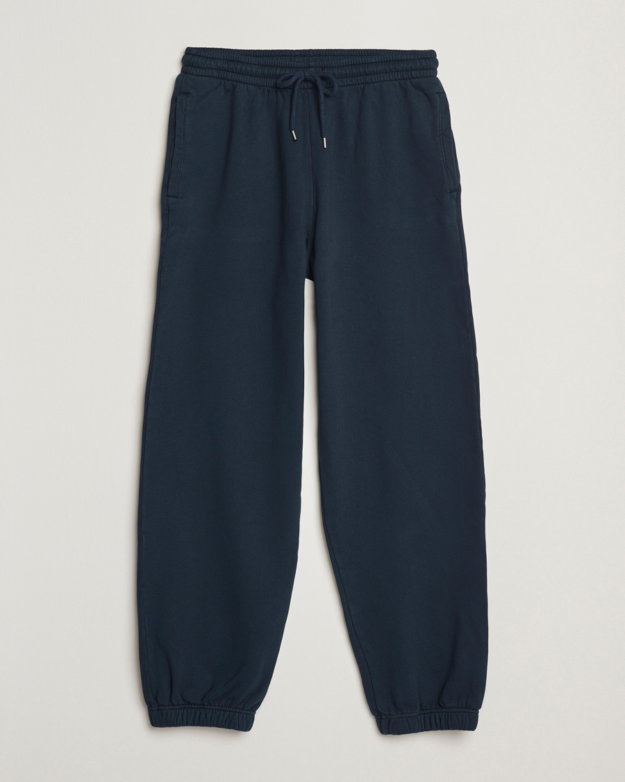 Heren | Broeken | Colorful Standard | Classic Organic Sweatpants Navy Blue
