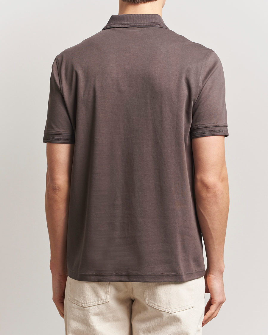 Heren | Polo's | BOSS ORANGE | Interlock Polo Open Brown