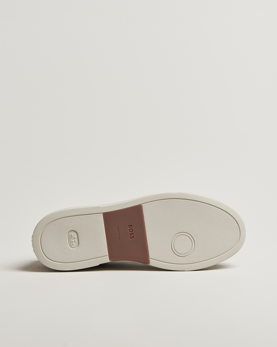 Heren | Sneakers | BOSS CAMEL | Gary Suede Sneaker Dark Blue