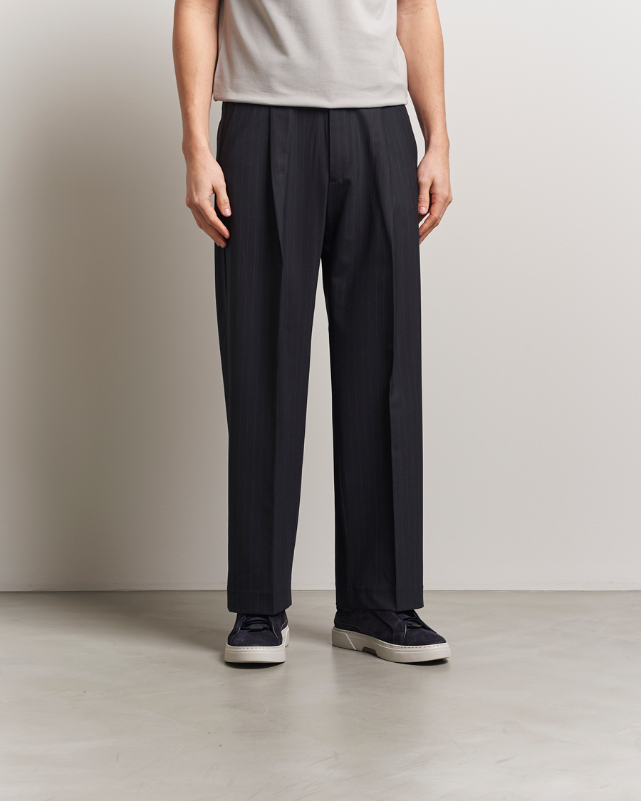 Heren | Sneakers | BOSS CAMEL | Gary Suede Sneaker Dark Blue