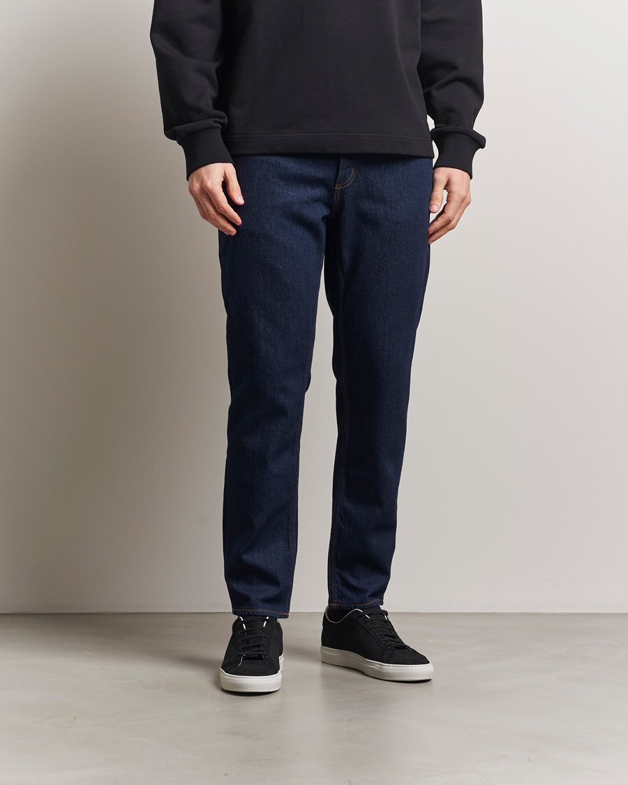 Heren | Jeans | HUGO | Brody Tapered Fit Jeans Dark Blue