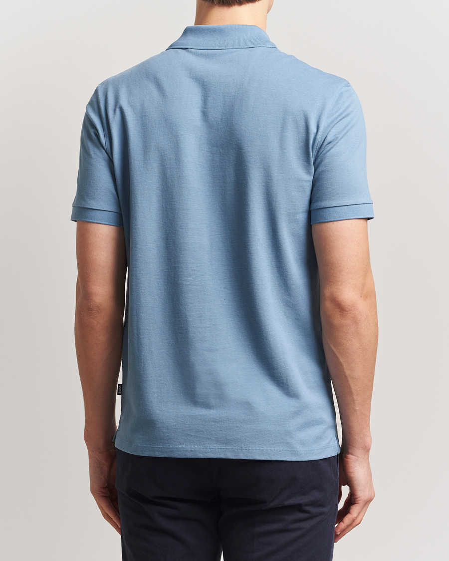 Heren | Polo's | BOSS BLACK | Pallas Polo Light Blue