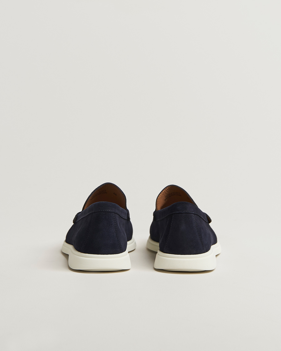 Heren | Instappers | BOSS BLACK | Sienne Suede Loafer Dark Blue