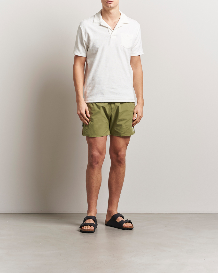 Heren | Zwembroek | BOSS BLACK | Iconic Swimshort Medium Green
