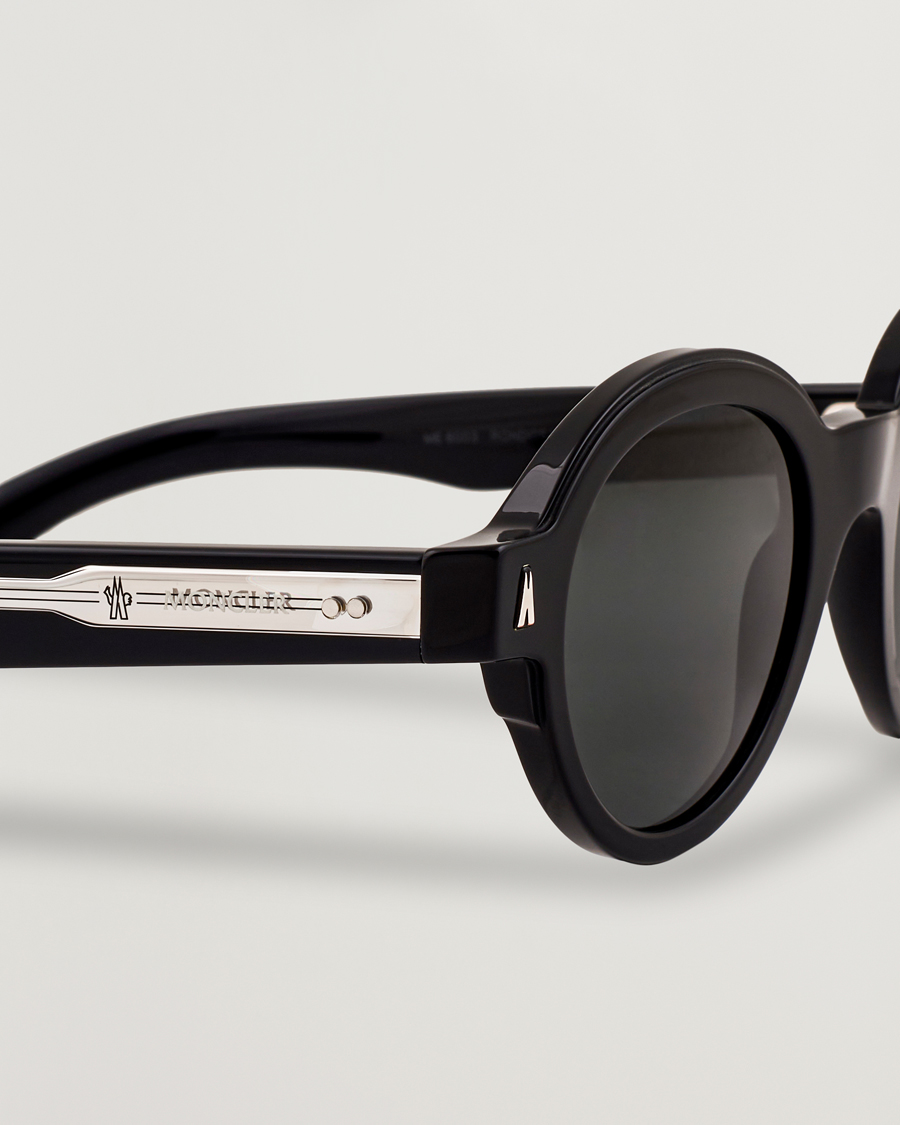 Heren | Zonnebrillen | Moncler Lunettes | Rondosa Sunglasses Shiny Black