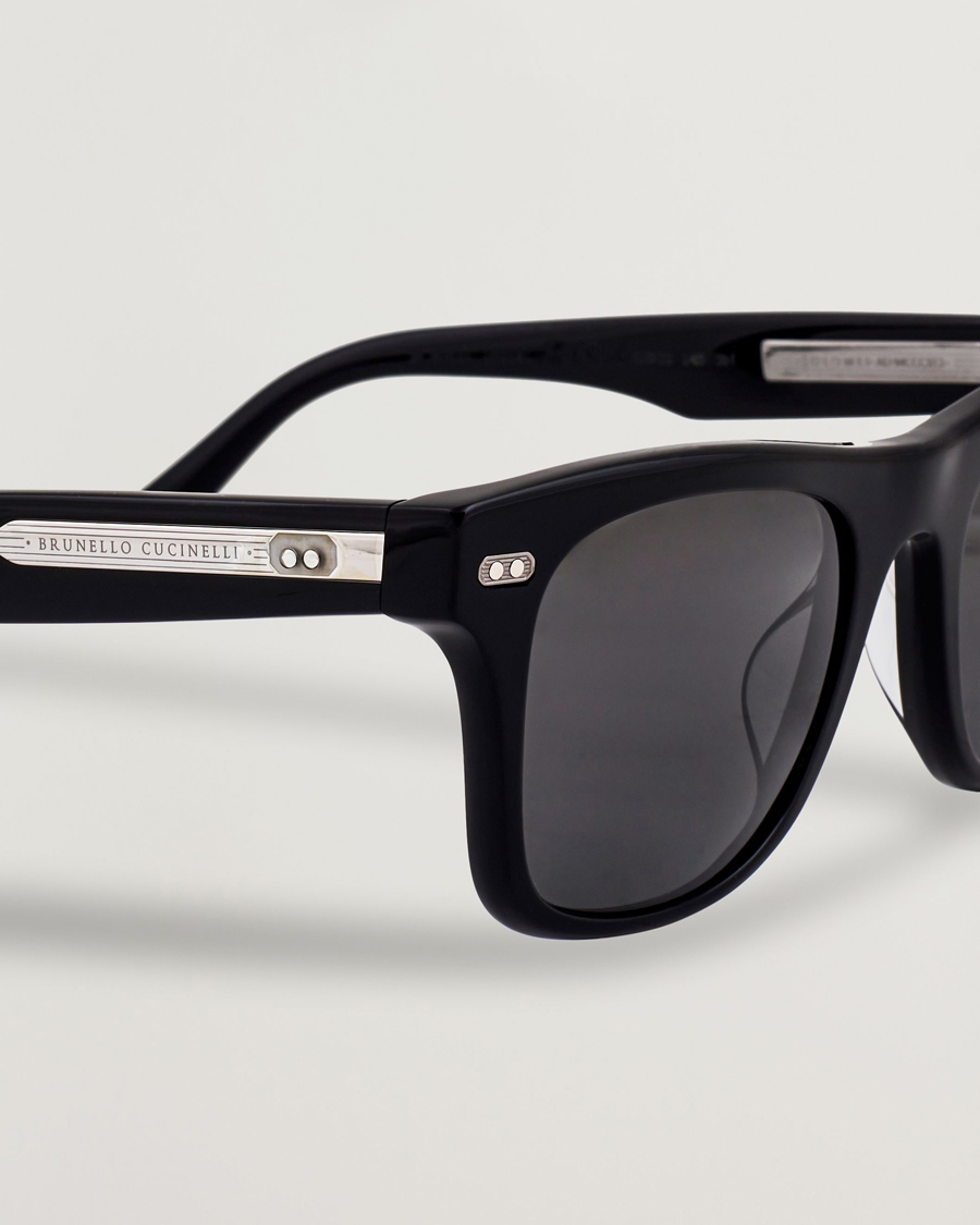 Heren | Zonnebrillen | Brunello Cucinelli | Mr.Brunello Sunglasses Nero