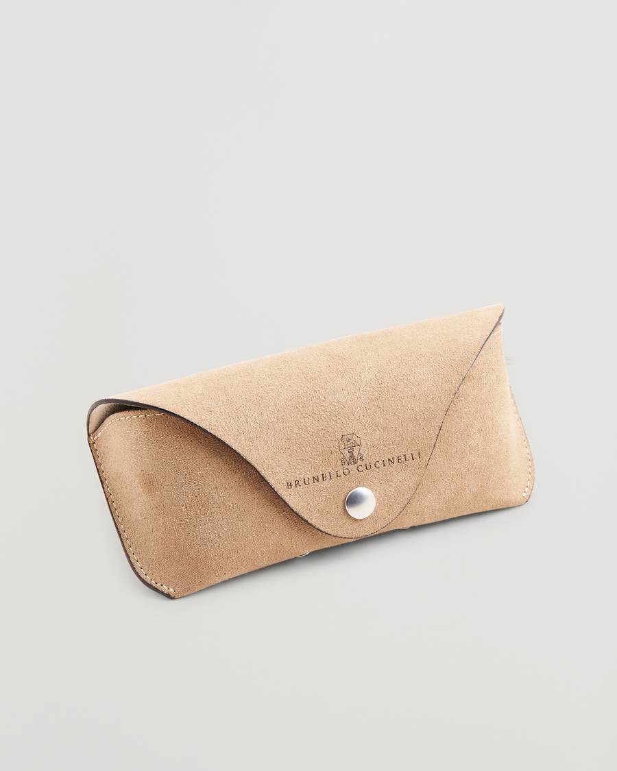 Heren | Zonnebrillen | Brunello Cucinelli | Mr.Brunello Sunglasses Havana