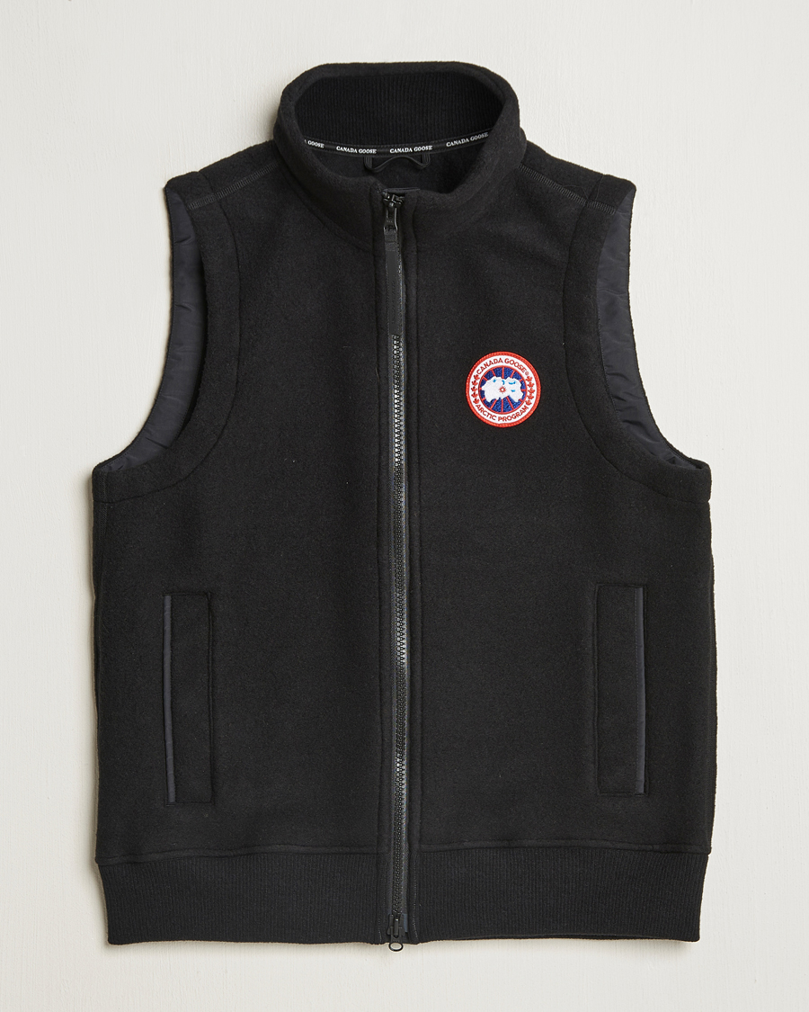 Heren | Jassen | Canada Goose | Mersey Fleece Vest Black