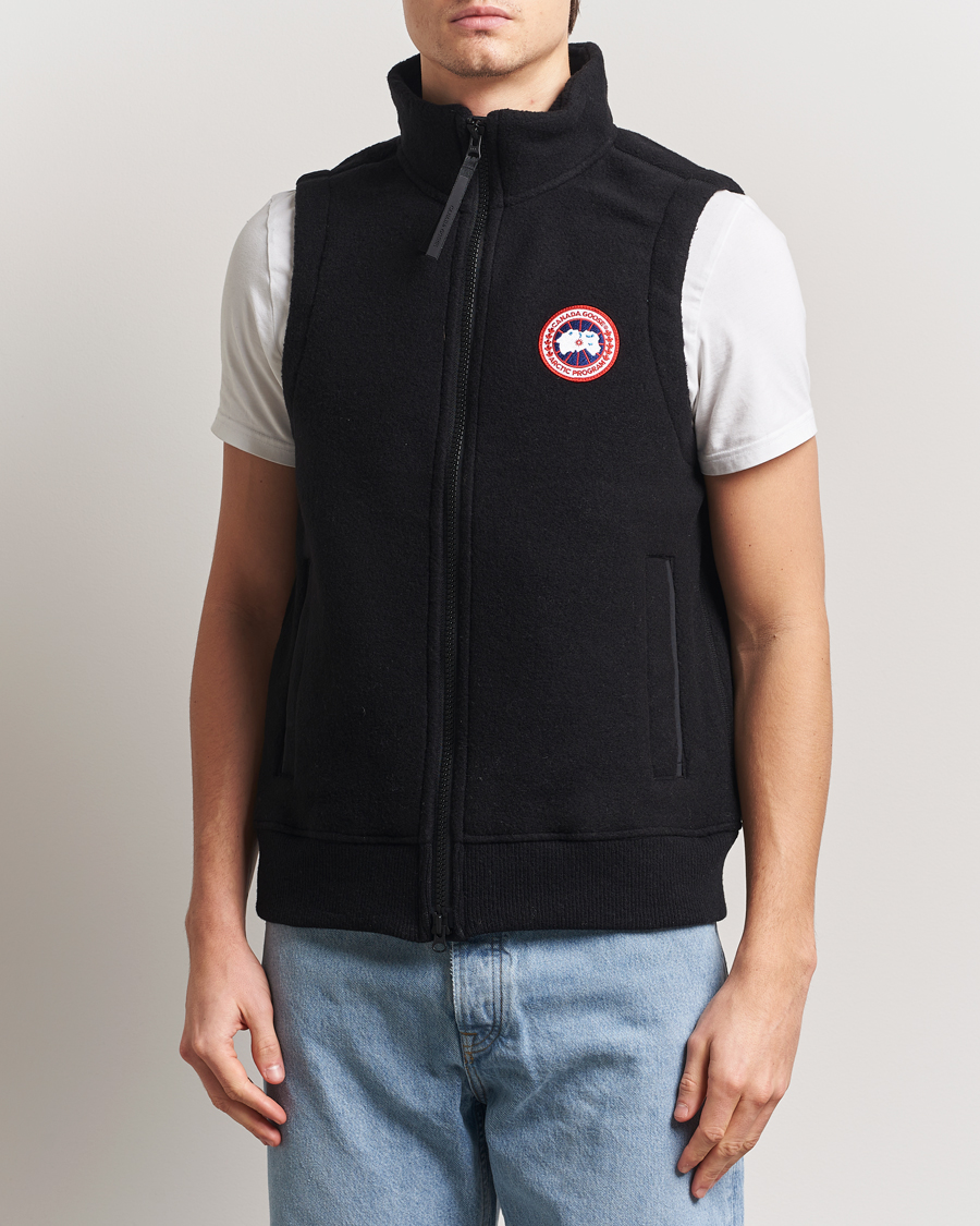 Heren | Jassen | Canada Goose | Mersey Fleece Vest Black