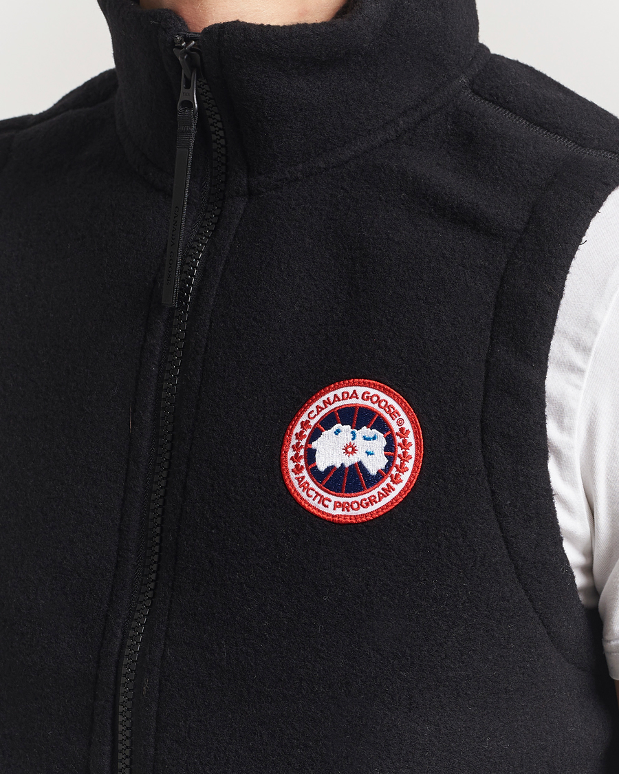 Heren | Jassen | Canada Goose | Mersey Fleece Vest Black