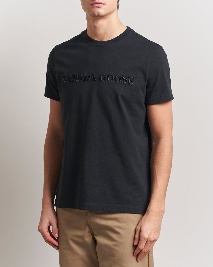 Heren | T-shirts | Canada Goose | Emersen T-Shirt Black