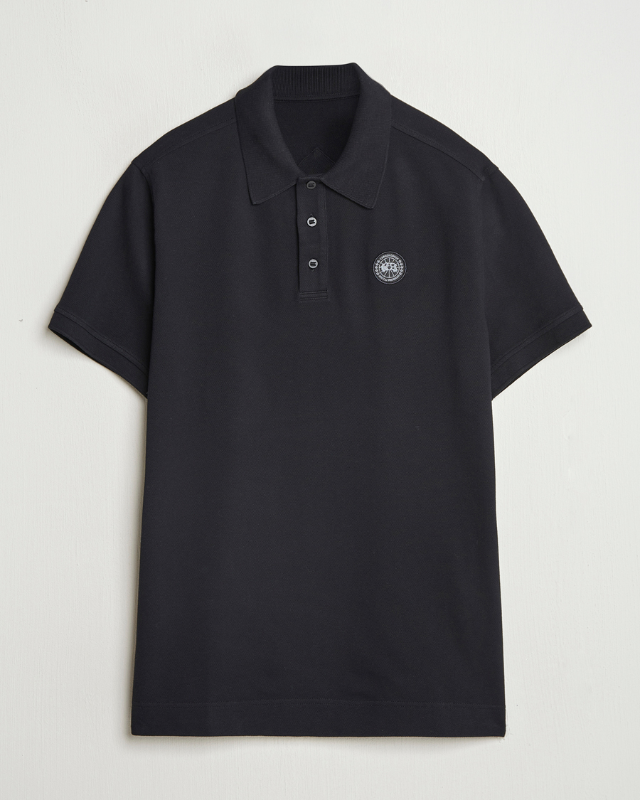 Heren | Polo's | Canada Goose Black Label | Beckley Polo Black