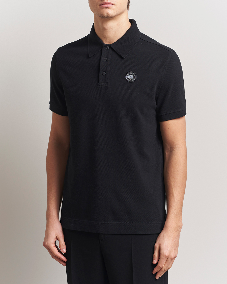 Heren | Polo's | Canada Goose Black Label | Beckley Polo Black
