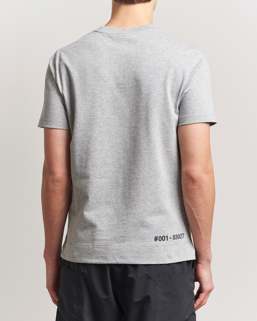 Heren | T-shirts | Moncler Grenoble | Logo T-Shirt Heather Grey
