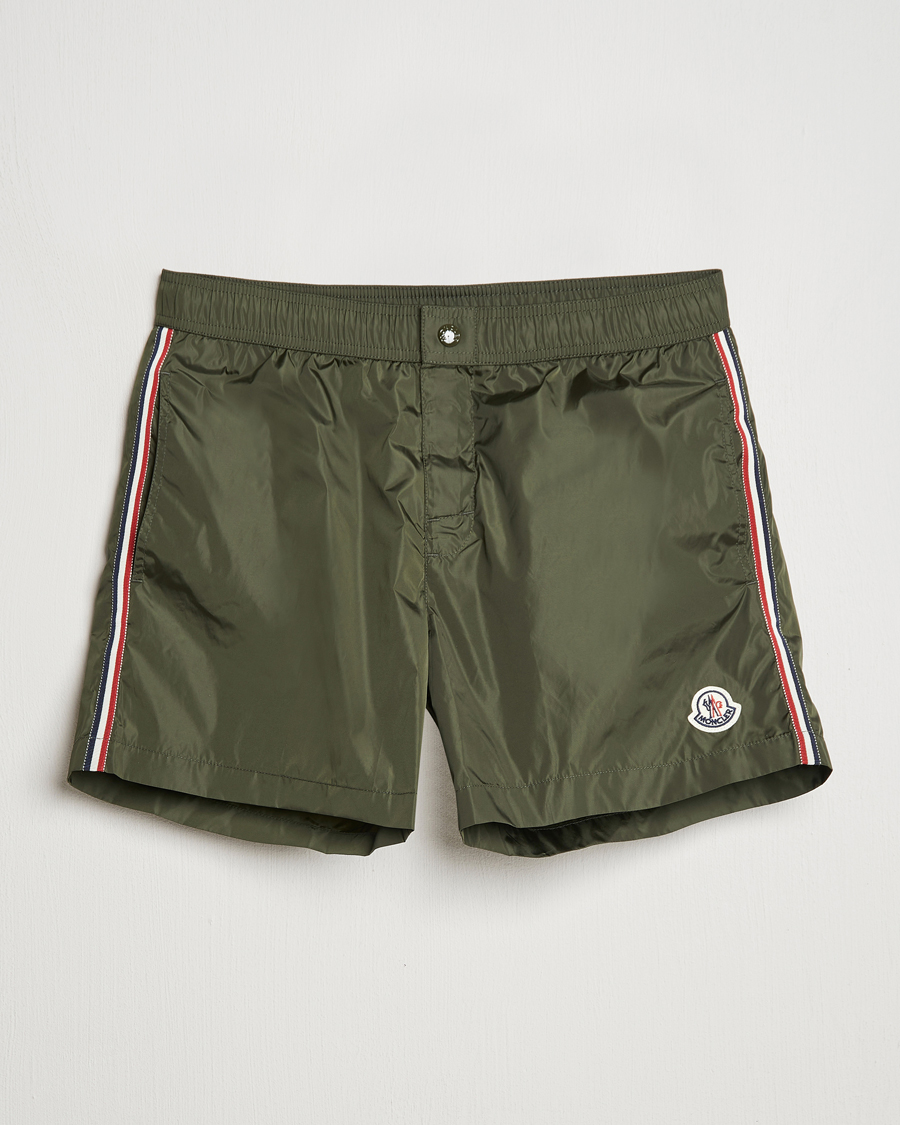 Heren | Zwembroek | Moncler | Nylon Swim Shorts Dark Green